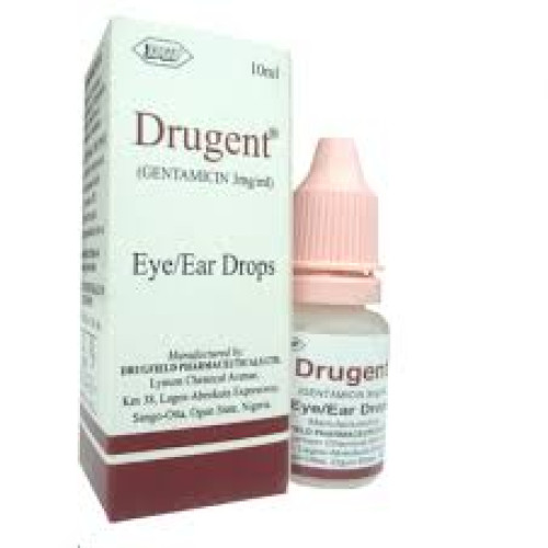 Drugent Eye/Ear Drops Gentamicin 3mg/ml
